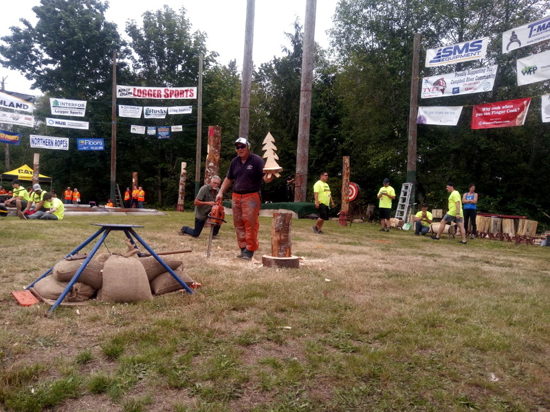 Werner bei den Logger's Days 2019